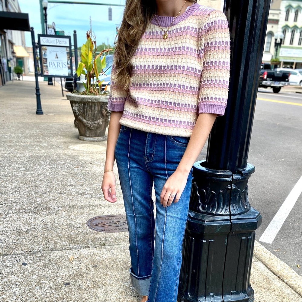 THML Grape‎ Sherbert Sweater Lilac Size S